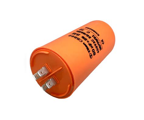 Конденcатор пусковой 80 мкФ/450; кп 80/450/50~/60x120/5/-25~70C/пл/4T ...