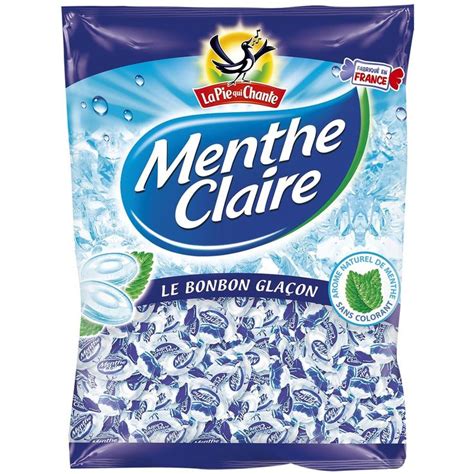 Bonbons Menthe Claire La Menthe Lutti Le Sachet De G Prix