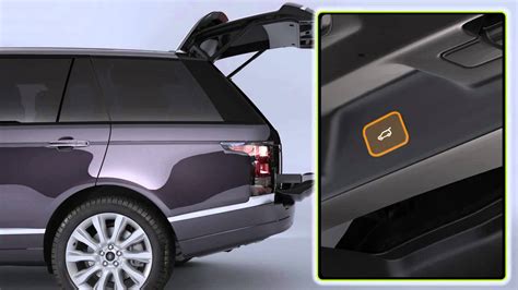 Land Rover North The All New Range Rover Powered Tailgate Youtube