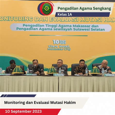 Monitoring Dan Evaluasi Mutasi Hakim