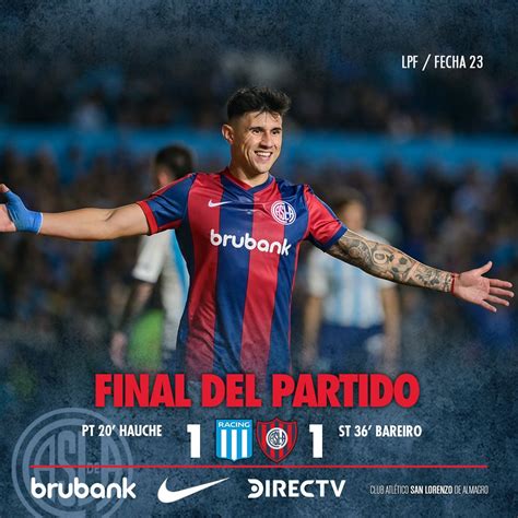 San Lorenzo On Twitter ⏱ Final Del Partido W05ih0nfpg Twitter