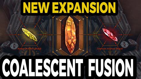 How To Get The New Archon Shards Coalescent Fusion Explained