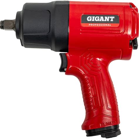 Ударный пневмогайковерт (880 Нм; 1/2"; кейс) Gigant Professional PW ...