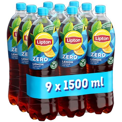 Lipton Ice Tea Lemon Zero Sugar Bez Cukru Napój Herbaciany 9 X 1 5l 1500ml 15967065138 Allegro Pl