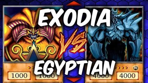 Reversal Yugioh Egyptian Gods Vs Exodia Yu Gi Oh God Card Deck Duel Youtube