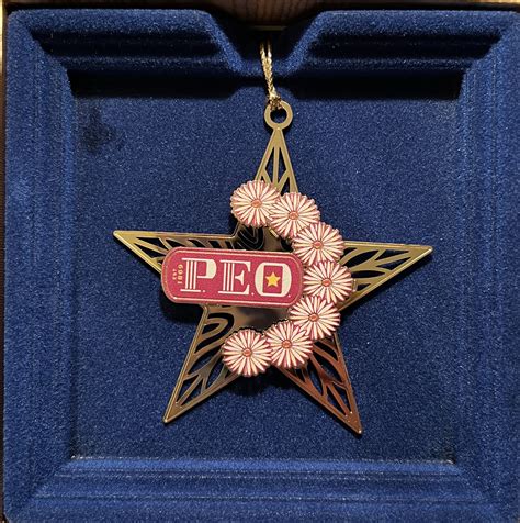 Star Ornament | Illinois State Chapter of the P.E.O. Sisterhood