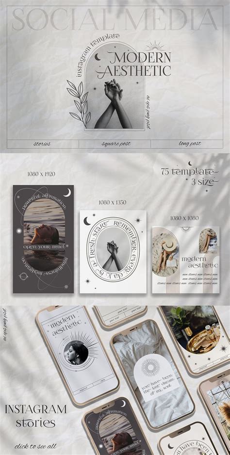 Aesthetic Instagram Template, a Social Media Template by Mio Buono ...