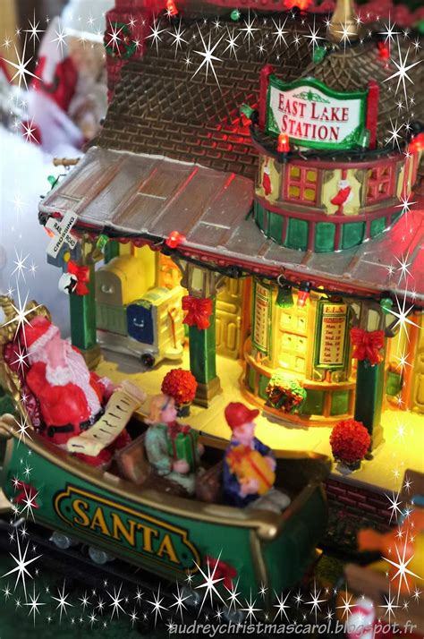 My Christmas Carol Lemax Christmas Village East Lake Station And The