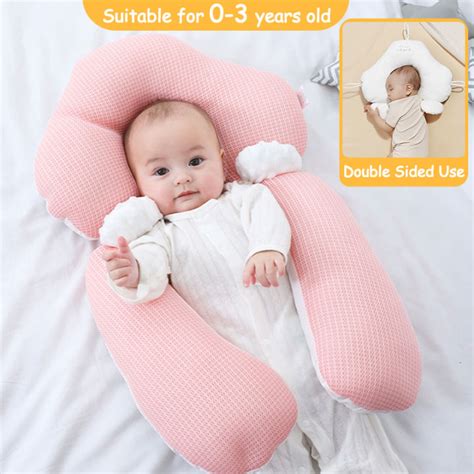 Manila Stockpremium Newborn Baby Pillow Baby Head Shaping Safety