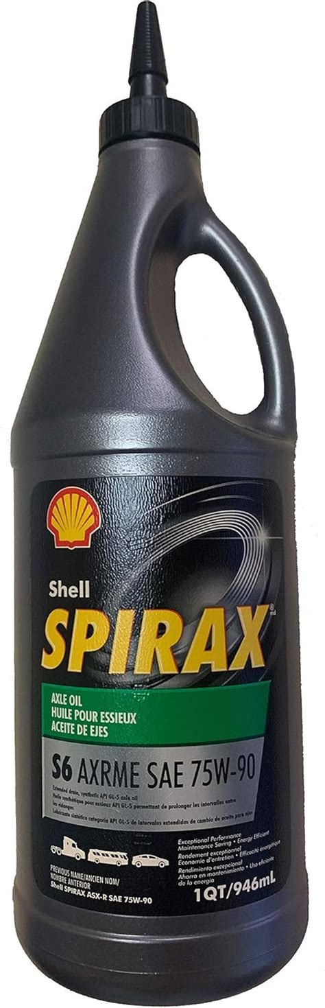 Shell Spirax S6 AXRME 75W-90 GL-5 Gear Oil - 1 Quart India | Ubuy