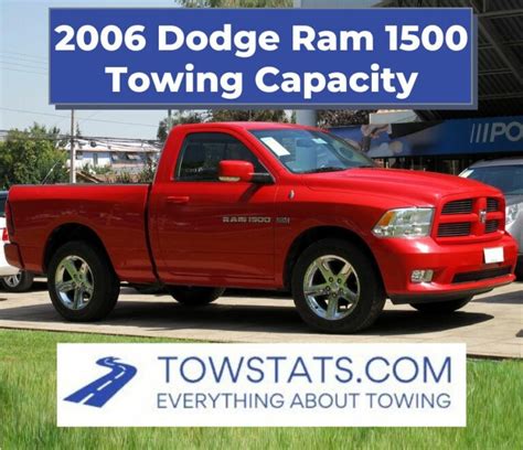 2006 Dodge Ram 1500 Towing Capacity - TowStats.com