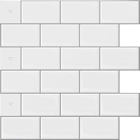 Hyfanstr Peel And Stick Wall Tiles Backsplash For Kitchen Self