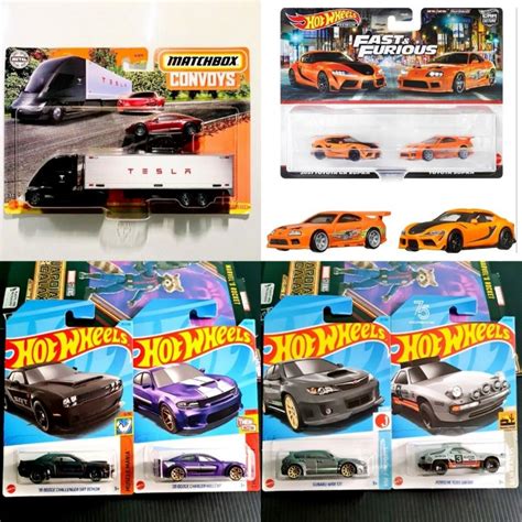 Hot Wheels Premium Fast Furious Toyota Gr Supra Pack Collectible Set Th Anniversary