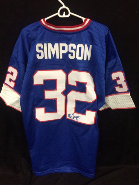 oj simpson buffalo bills jersey 6