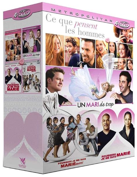 Mariage Coffret 4 Films Ce Que Pensent Les Hommes Un Mari De Trop