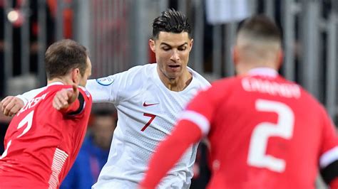 Ronaldo hits out at Luxembourg's 'potato field' as Portugal reach Euro ...