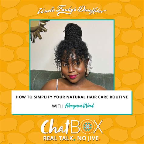 Heres How To Simplify Your Hair Care Routine 👀 Uncle Funkys Daughter