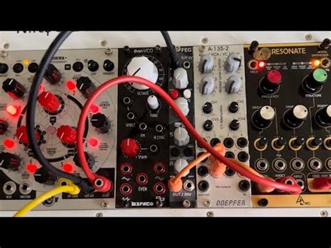 Xaoc Moskwa Ii After Late Audio Resonate Eurorack Youtube