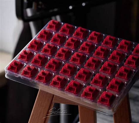 Keyboard Switch Jerrzi Rouge Switch Pcs Pin Linear Switch Lubed Hot Swappable Hifi For