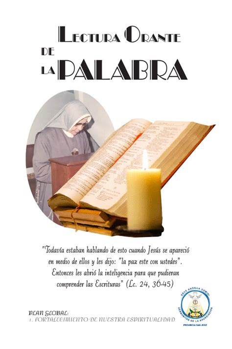 Lectura Orante De La Biblia By Anunciaci N Provincia San Jos Issuu