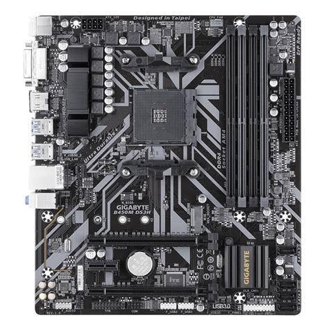 Motherboard Gigabyte B450m Ds3h Socket Am4 Deffo Argentina