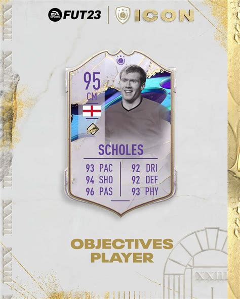 FIFA 23 Obiettivi Paul Scholes Cover Star Icon Disponibile Una Nuova