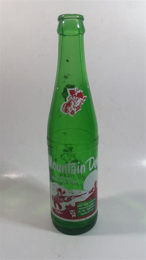 Vintage 1960s Mountain Dew Filled By Herb And Ruby Hillbilly Style G