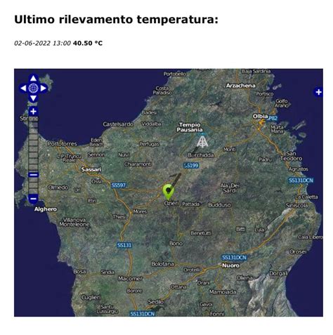 Meteo Ozieri Registra I Primi 40 Gradi Della Stagione In Sardegna