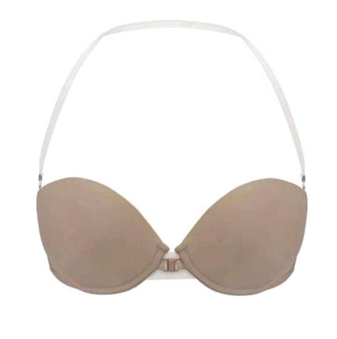 Sutiã De Bojo Alça de Silicone Transparente Costa Nua Nadador Amaré Lingerie Sutiã