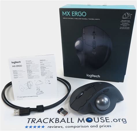 Logitech MX ERGO Wireless Trackball - Trackball Mouse Reviews