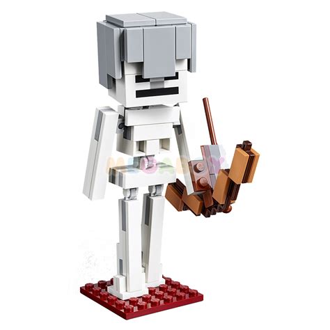 ЛЕГО 21150, Купить LEGO® Minecraft™ - “Скелет и лавовый куб”, Новинка 2019!
