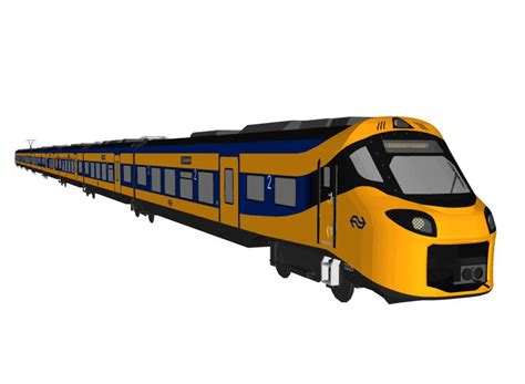 Alstom Coradia Stream Ns Icng Delig Treinstel D Model