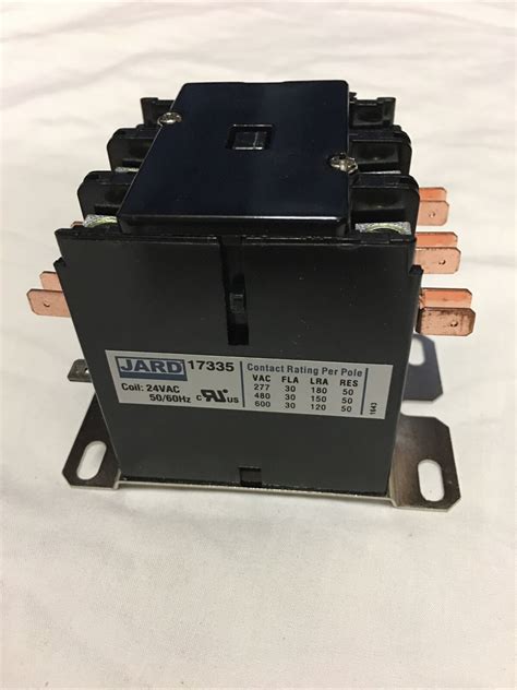 Jard Definite Purpose Contactor Relay Pole Vac Coil