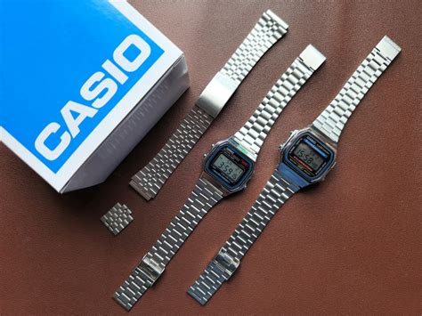 [Combo] Casio Digital A159W + Casio A168W Stainless Steel Watches, Men ...