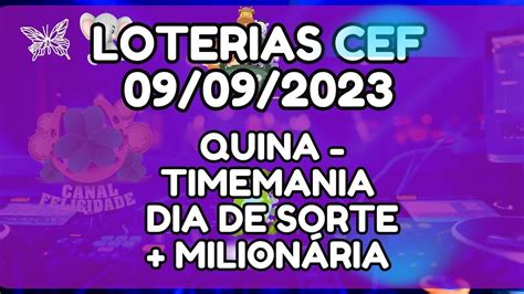 Loterias Ao Vivo Quina Timemania Dia De Sorte