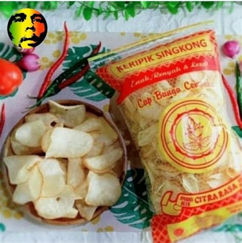 Keripik Singkong Cap Bunga Cempaka 250 Lazada Indonesia