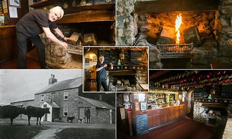 Fire Burning In Pub Hearth Hasnt Gone Out For 172 Years Daily Mail