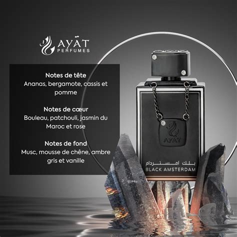 Eau De Parfum Black Amsterdam Ayat Perfumes Ml