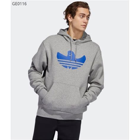 Adidas Graphic Shmoo Hoodie Grey Shopee Malaysia