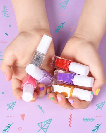 Nail Nagellack Set F R Kinder Farben Ungiftiger Kindernagellack