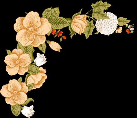 Download Elegant Floral Border Design