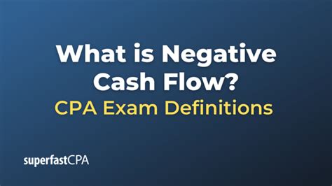 What Is Negative Cash Flow