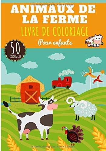 Buy Livre De Coloriage Animaux De La Ferme Pour Enfant Fille Gar On