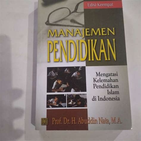 Promo Ori Manajemen Pendidikan Edisi Ke Prof Dr H Abuddin Nata Diskon