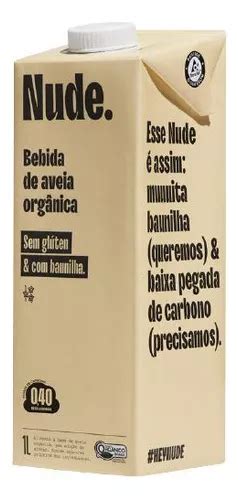 Leite Vegetal Aveia Org Nico Baunilha Nude L Mercadolivre
