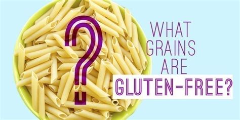 Which Grains Are Gluten Free Youbeauty