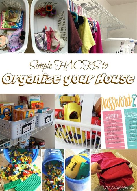 How To Organize Your House · The Typical Mom