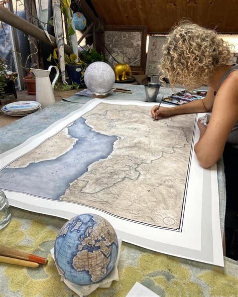 Bespoke Map of Somerset - Globemakers