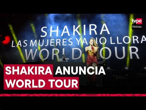 Shakira Anunci World Tour En Aparici N Sorpresa En Coachella