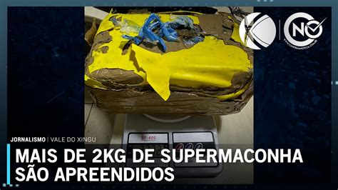 Passageira é presa mais de 2kg de supermaconha em ônibus em